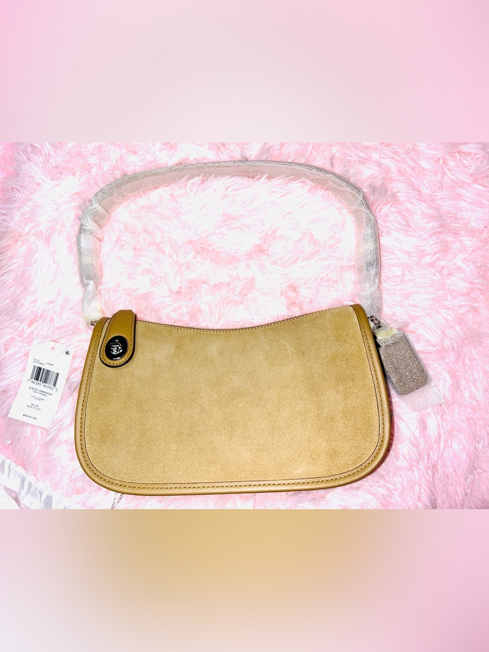 Coach Swinger Suede/Peanut - Picture 2 of 10